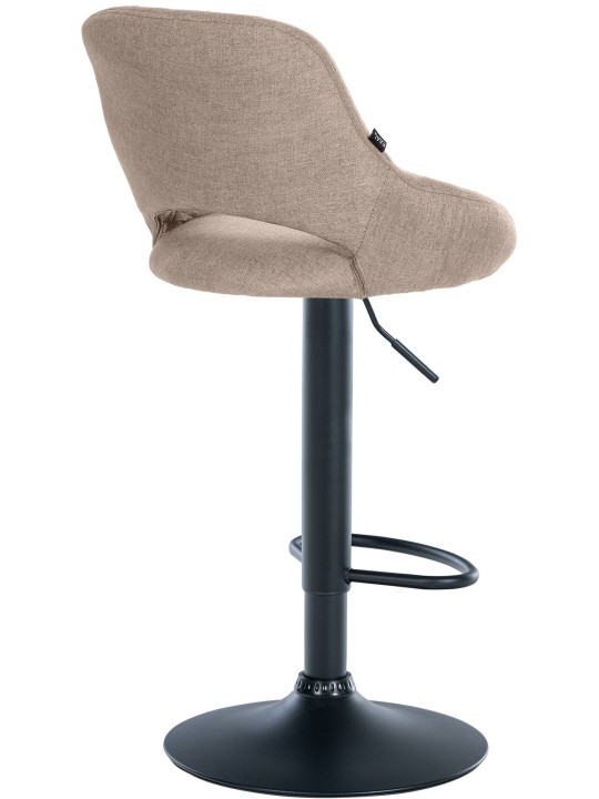 Taburete de bar Milet tela, taupe