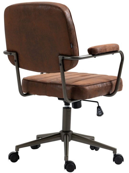 Silla de oficina Natrona, coñac