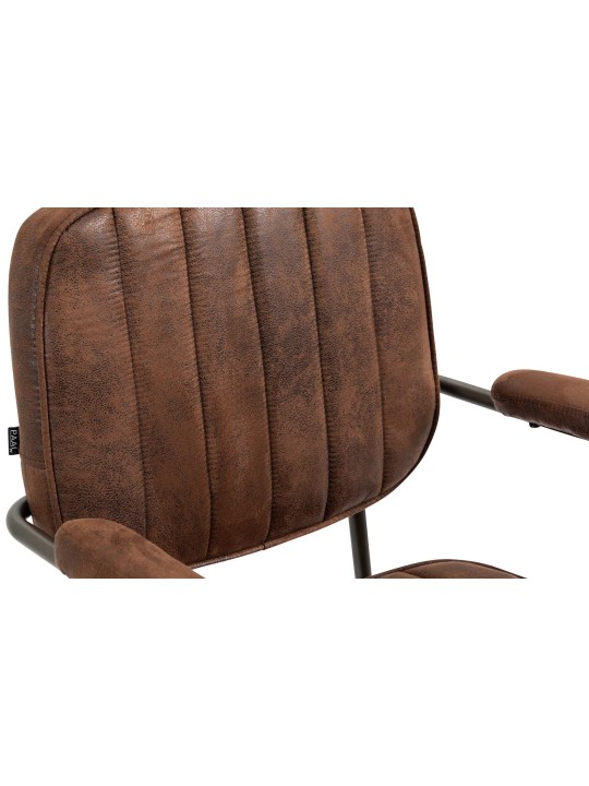 Silla de oficina Natrona, coñac