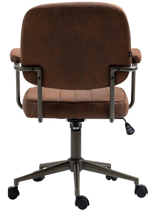 Silla de oficina Natrona, coñac