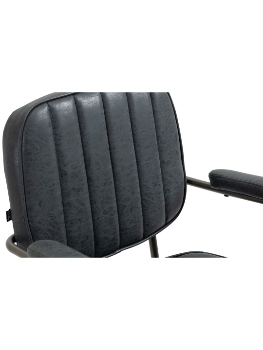 Silla de oficina Natrona, negro antiguo