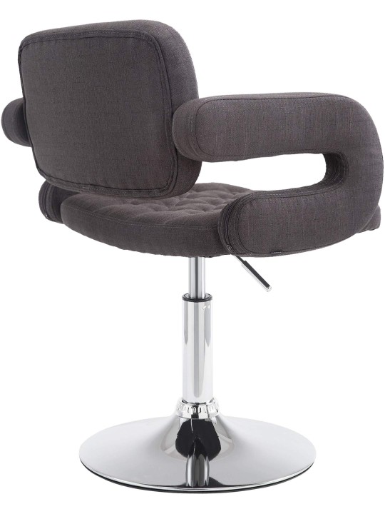 Tumbona tela Dublin, gris oscuro Tumbona tela Dublin, gris oscuro