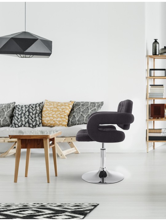 Tumbona tela Dublin, negro Tumbona tela Dublin, negro