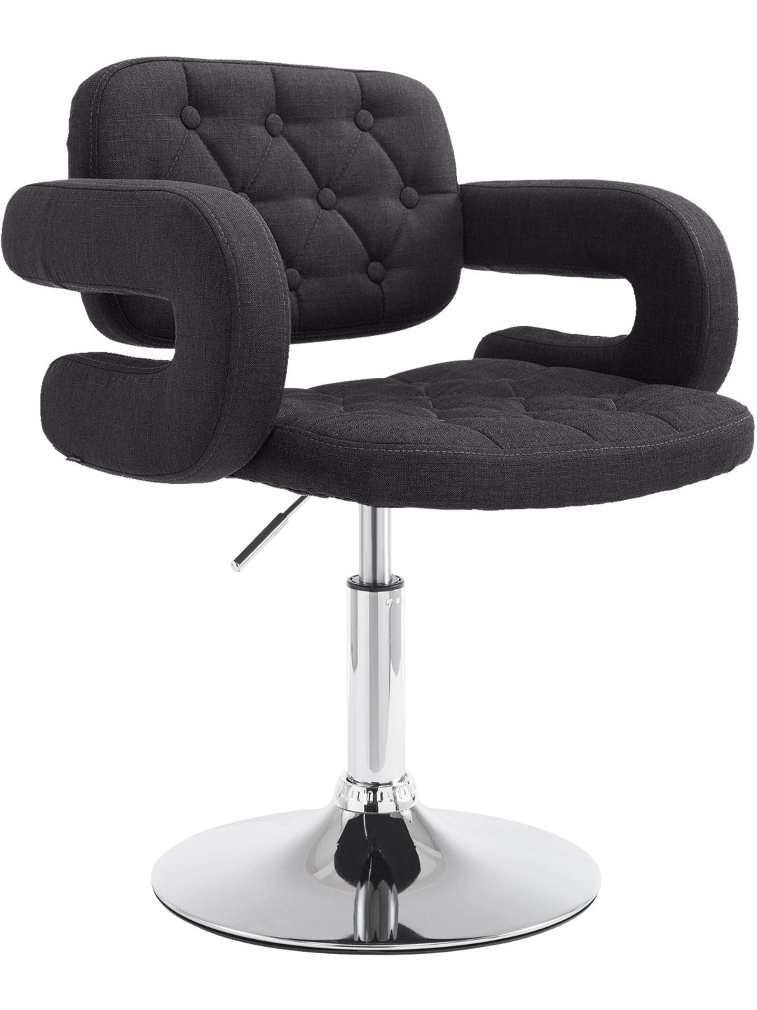 Tumbona tela Dublin, negro