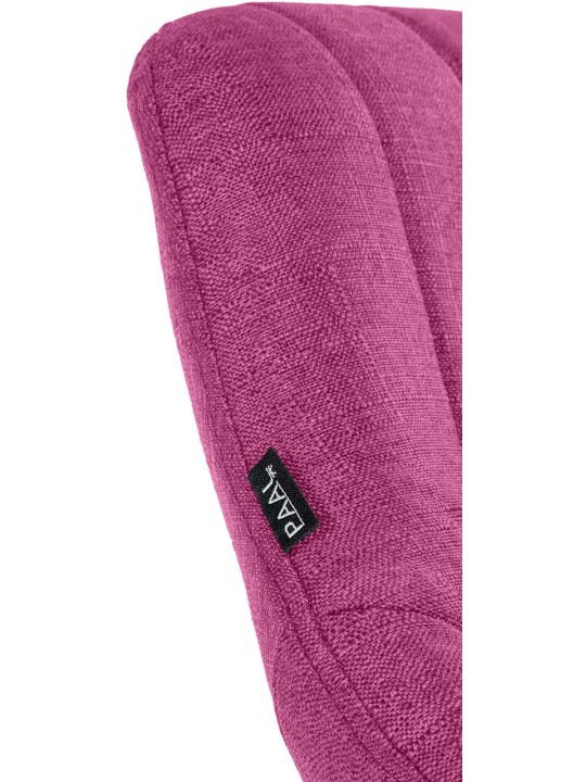 Juego de 2 taburetes de bar Milet tela C, lila