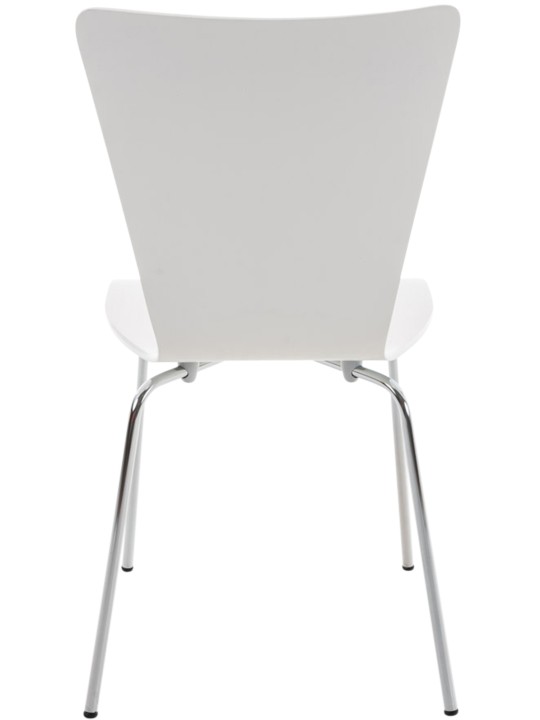 Silla de visita Aaron, blanco