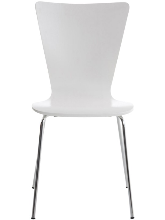 Silla de visita Aaron, blanco