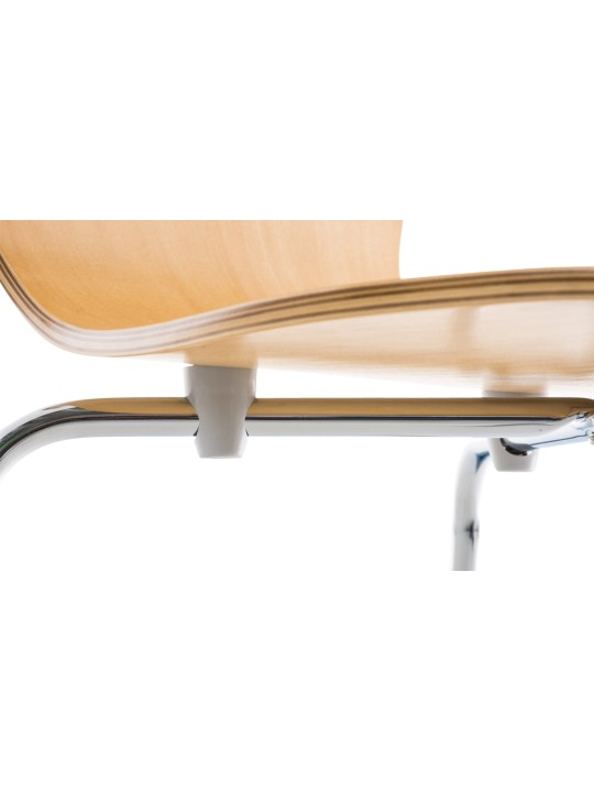 Silla de visita Aaron, natural