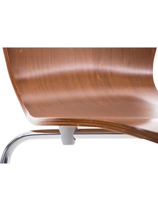 Silla de visita Aaron, marrón