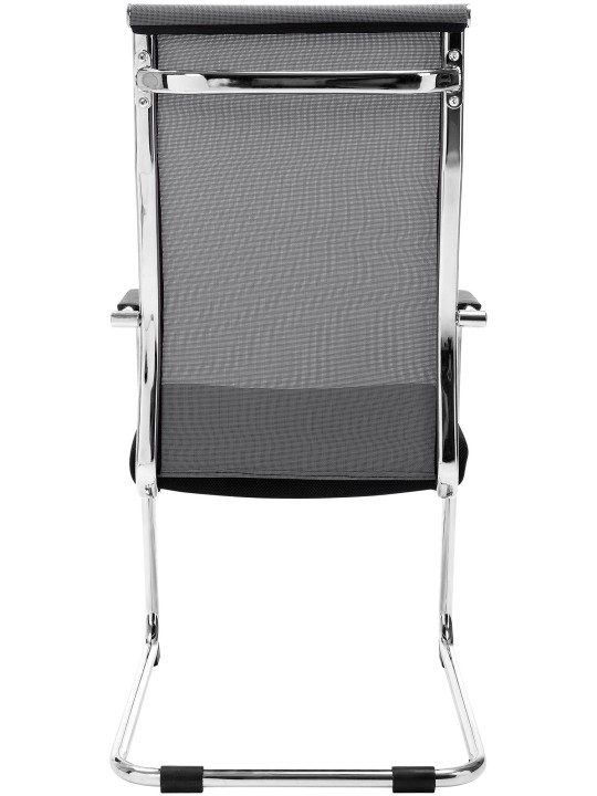 Silla de visita Brenda, gris