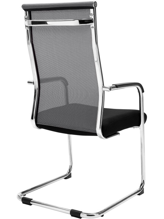 Silla de visita Brenda, gris