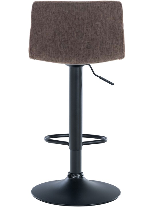 Taburete de bar Hoover tela B, marrón