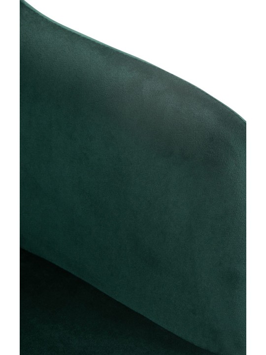 Taburete de bar Natoma terciopelo cromado, verde Taburete de bar Natoma terciopelo cromado, verde