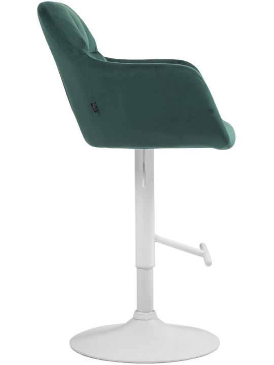 Taburete de bar Natoma terciopelo, verde Taburete de bar Natoma terciopelo, verde