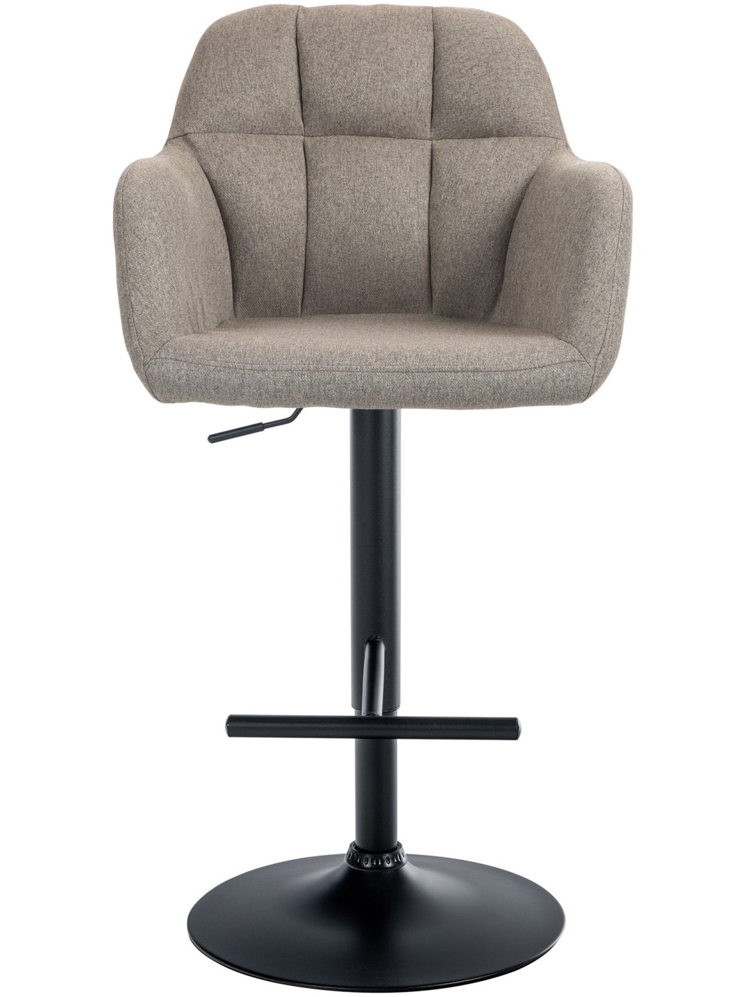 Taburete de bar Natoma tela, taupe