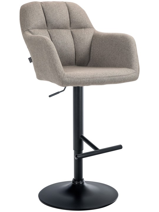 Taburete de bar Natoma tela, taupe Taburete de bar Natoma tela, taupe