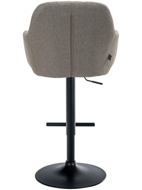 Taburete de bar Natoma tela, taupe Taburete de bar Natoma tela, taupe