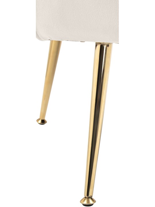 Silla Rosita terciopelo, crema Silla Rosita terciopelo, crema