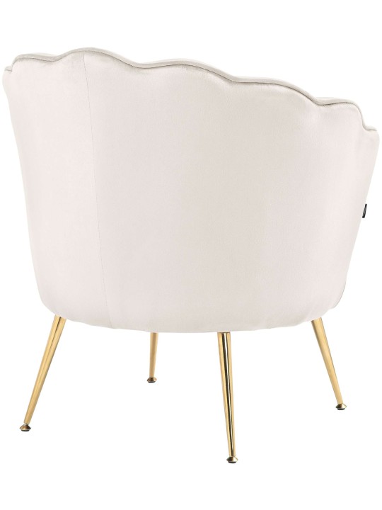 Silla Rosita terciopelo, crema Silla Rosita terciopelo, crema