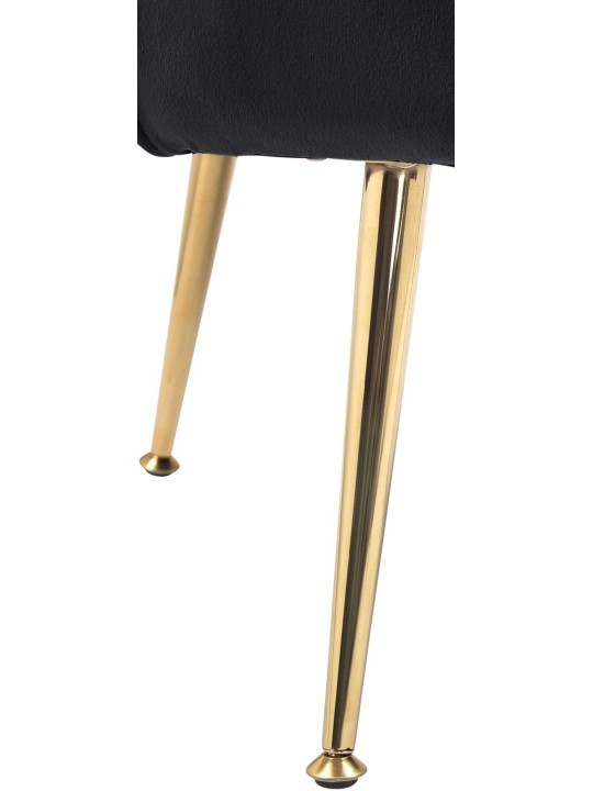 Silla Rosita terciopelo, negro Silla Rosita terciopelo, negro