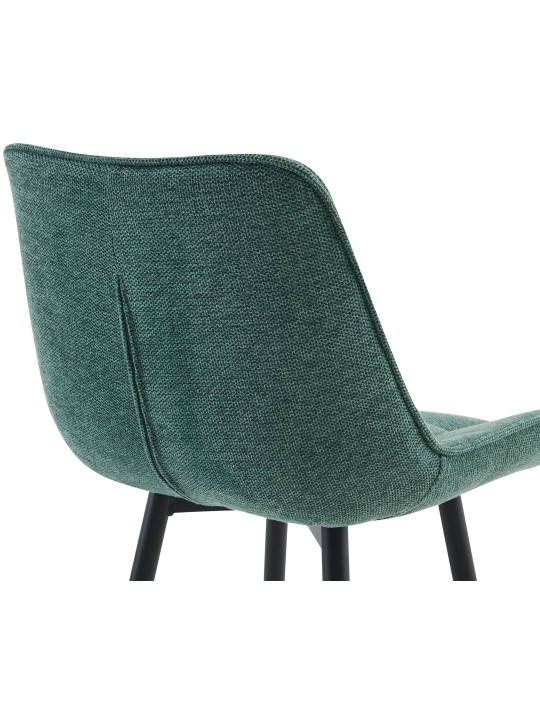 Taburete de bar tela Dartford, verde Taburete de bar tela Dartford, verde