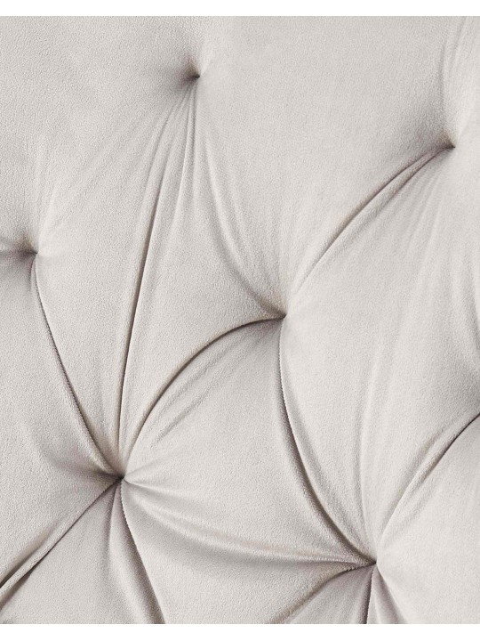 Silla de comedor de terciopelo Wallace, gris