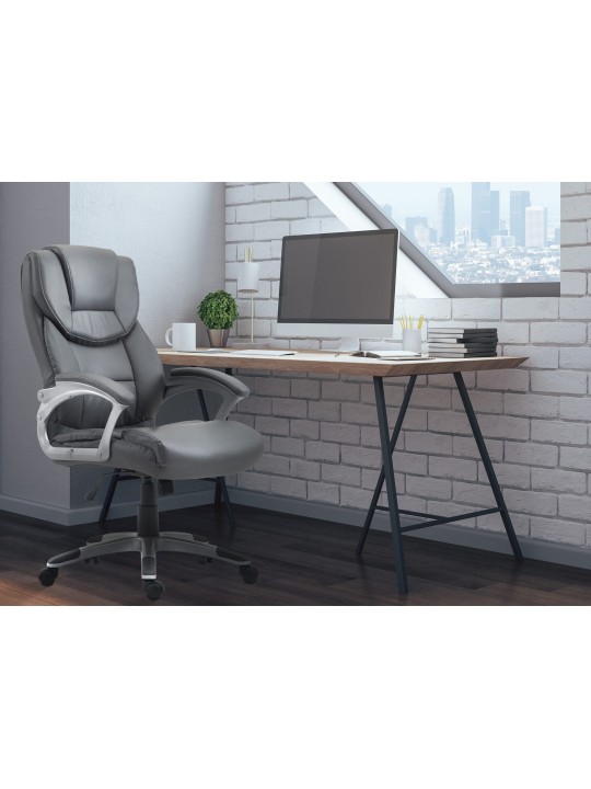 Silla de oficina Texas V2, gris