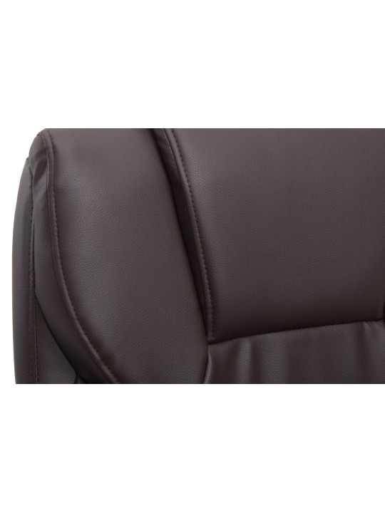 Silla de oficina Texas V2, marrón