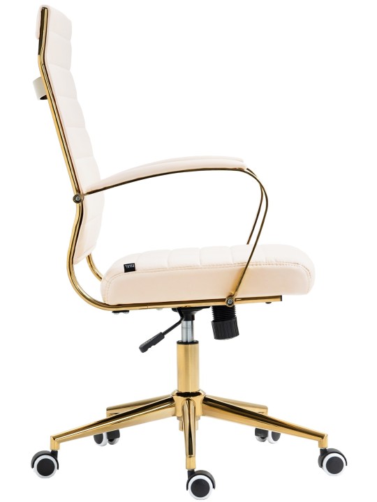 Silla de oficina Havana polipiel, crema Silla de oficina Havana polipiel, crema