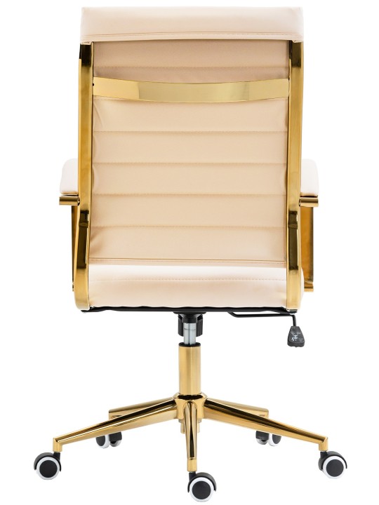 Silla de oficina Havana polipiel, crema Silla de oficina Havana polipiel, crema