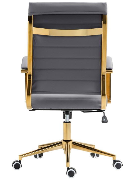 Silla de oficina Havana polipiel, gris Silla de oficina Havana polipiel, gris