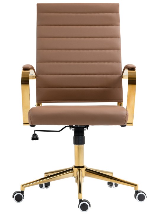 Silla de oficina Havana polipiel, marrón claro Silla de oficina Havana polipiel, marrón claro