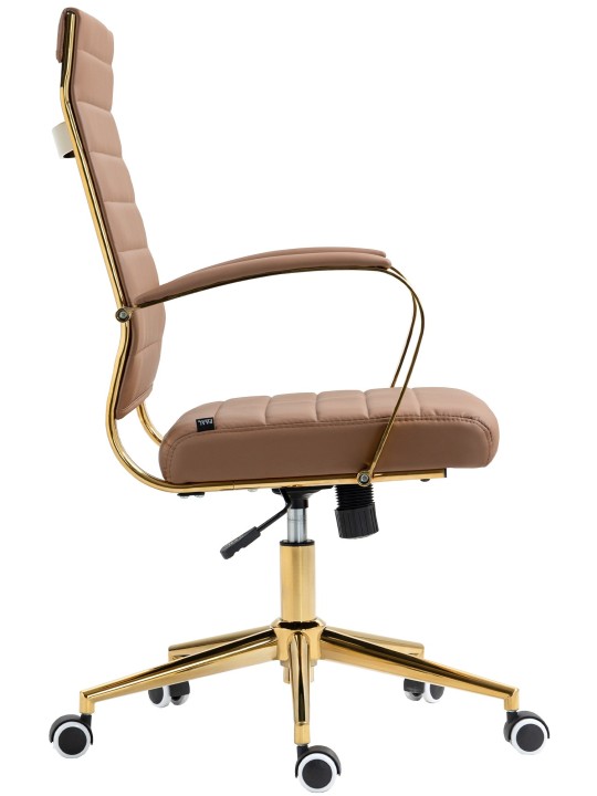 Silla de oficina Havana polipiel, marrón claro Silla de oficina Havana polipiel, marrón claro