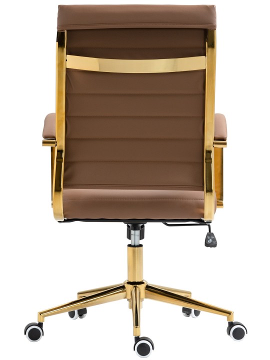 Silla de oficina Havana polipiel, marrón claro Silla de oficina Havana polipiel, marrón claro