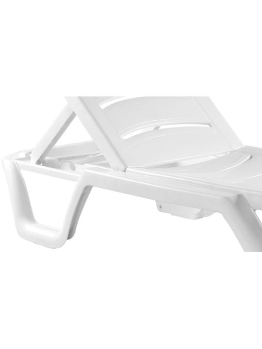 Juego de 10 tumbonas Bahama, blanco Juego de 10 tumbonas Bahama, blanco