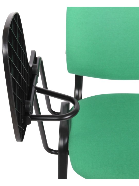 Conjunto de 4 sillas Ken con mesa plegable de tela, verde