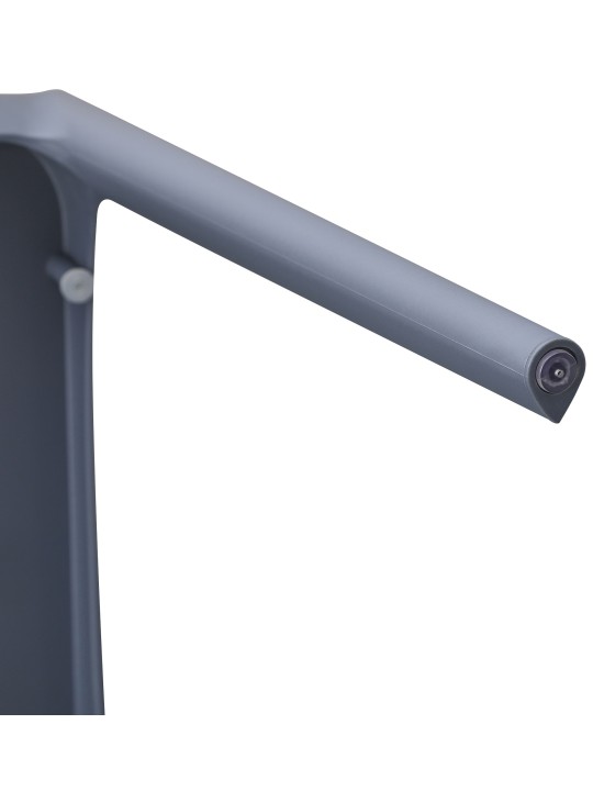 Conjunto de 2 sillas Meton, gris