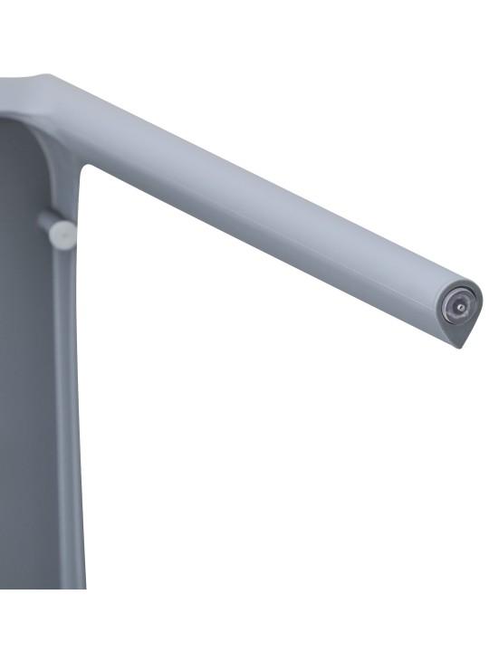 Conjunto de 2 sillas Meton, gris claro Conjunto de 2 sillas Meton, gris claro