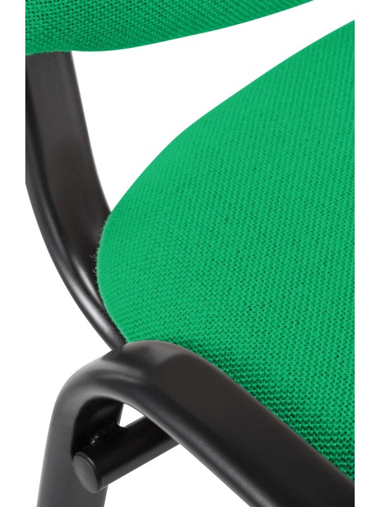 Silla de visita Ken tela, verde Silla de visita Ken tela, verde