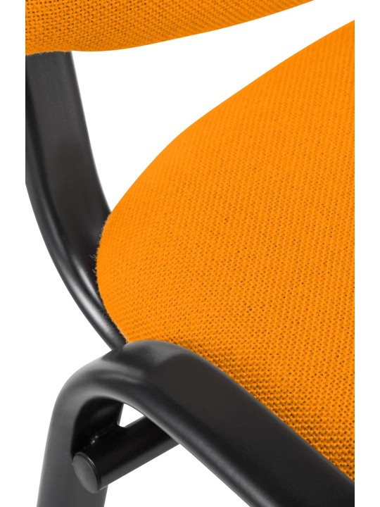 Silla de visita Ken tela, naranja Silla de visita Ken tela, naranja
