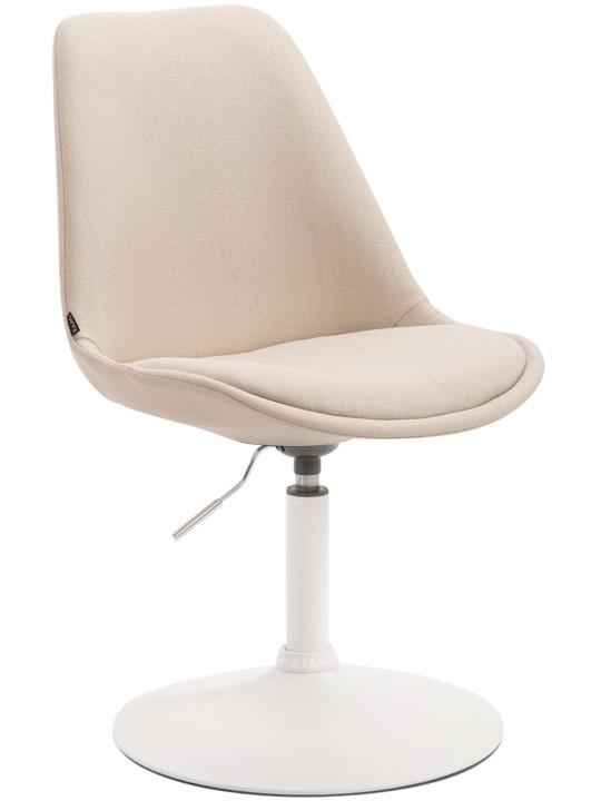 Silla Maverick W tela, crema