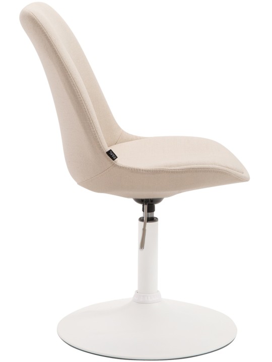 Silla Maverick W tela, crema