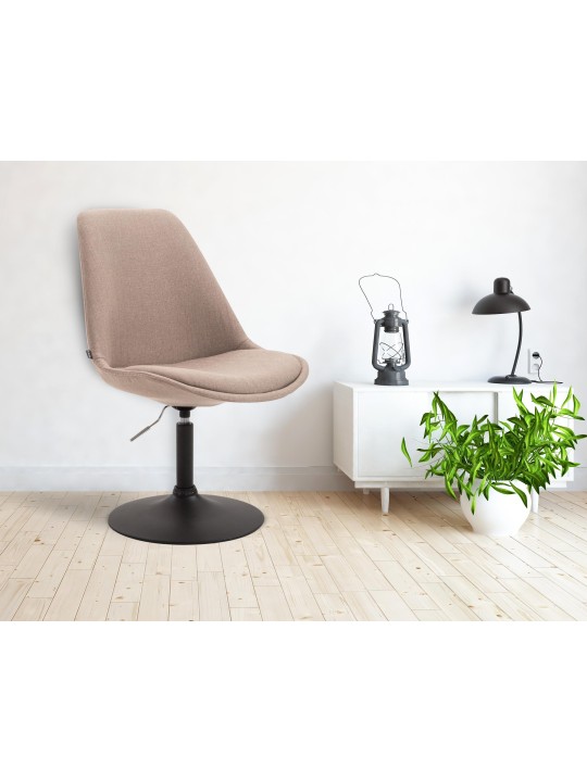 Silla Maverick B tela, taupe