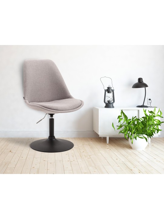 Silla Maverick B tela, gris