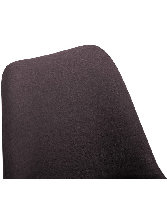 Silla Maverick C tela, marrón