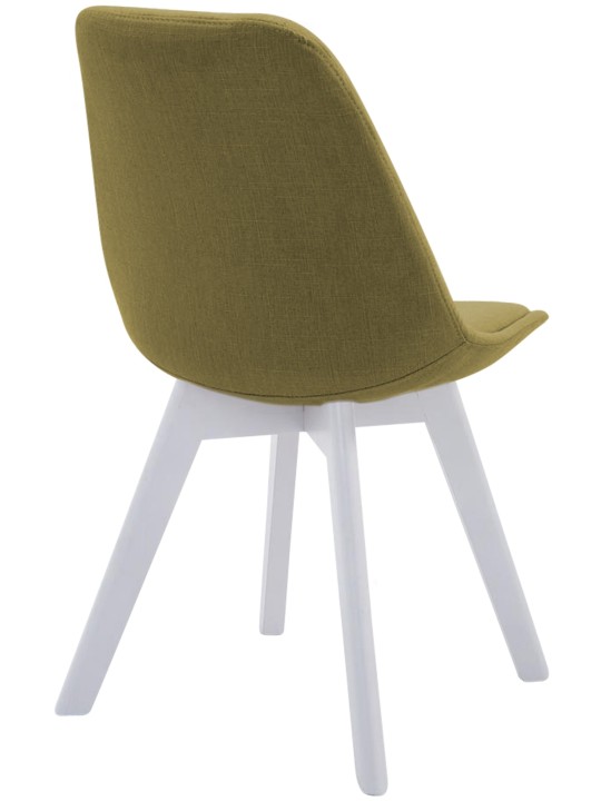 Silla de visita Borneo V2 tela, verde