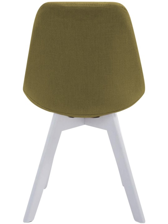 Silla de visita Borneo V2 tela, verde