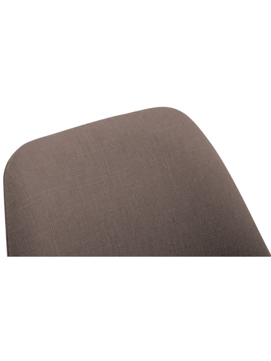 Silla de visita Borneo V2 tela, taupe
