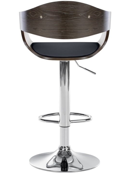Taburete de bar Kingston C, negro/gris Taburete de bar Kingston C, negro/gris