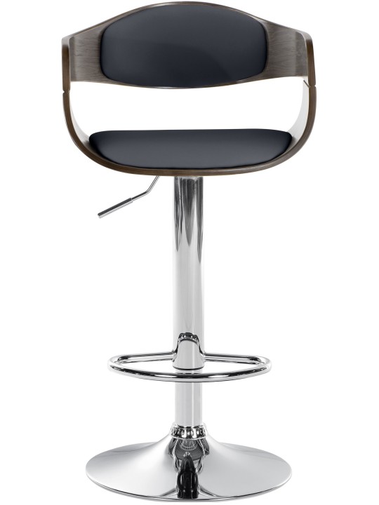 Taburete de bar Kingston C, negro/gris Taburete de bar Kingston C, negro/gris